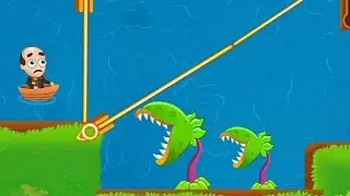 Save daddy gameing //pull the pin gameplay //teaser water puzzle game//all levels solutions