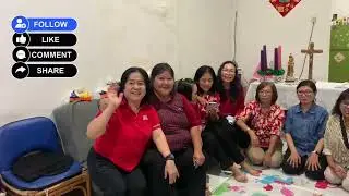 Ulang Tahun mama mertuaku di acara Adven lingkungan 