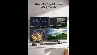 KODLIX AD78 Mini PC, Ryzen 7 7840HS, 32GB RAM, 8K Quad Display