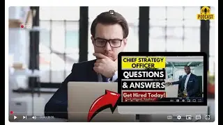 Chief Strategy Officer Interview Questions and Answers | How To Ace Your Interview Successfully