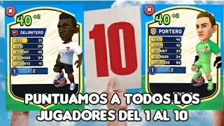 Mini Football: Puntuamos a Todos los Jugadores del 1 al 10.