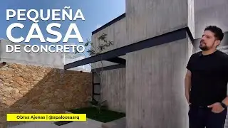 PEQUE&Ntilde;A CASA de CONCRETO te SORPRENDER&Aacute;!  | @apaloosaarq​