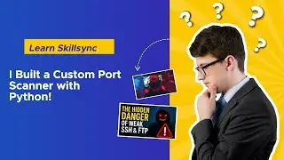 I Built a Custom Port Scanner with Python!