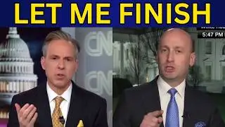 Стивен Миллер разгромил либерального ведущего CNN, чем ошеломил его.