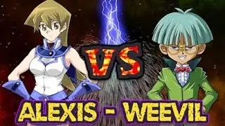 Alexis vs Weevil - Yugioh Duelist Kingdom Ultimate Tournament - #yugioh #yugiohcards
