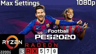 PES 2020 - RX 570 Ryzen 3 2200G & 8GB RAM