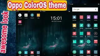 Oppo ColorOS theme Autumn silent