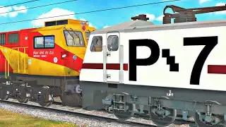 Mumbai TEJAS Express Loco FAILED || Rescue BY Roza WDG6G