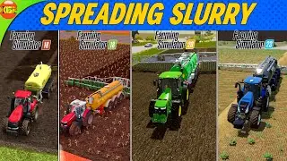 Fertilizing With SLURRY!  Fs16 ➡️ Fs18 ➡️ Fs20 ➡️ Fs23