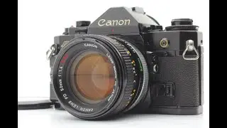 キャノン Canon A-1のトップカバー分解