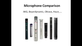 Hi Hat Microphone Comparison - AKG, Oktava, Beyerdynamic, Haun ....