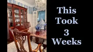 Dining Room Makeover | Schumacher Wallpaper