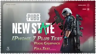 Not playable Iphone 7 plus | Pubg New State | Poor Graphics