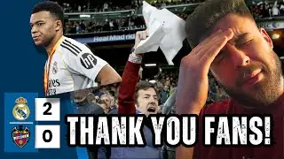 THANK YOU MADRIDISTAS! Real Madrid 2 - 0 Levante - REVIEW