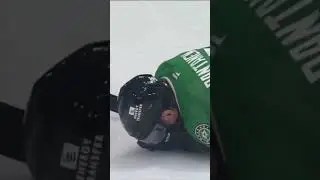 Mikko Rantanen Injury takes Puck to Face | Dallas Stars v Minnesota Wild 2025 NHL Highlights #shorts