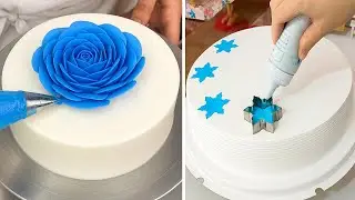 Awesome Cake Decorating Technique Like a Pro 🎂 Most Satisfying Chocolate Cake Recipes
