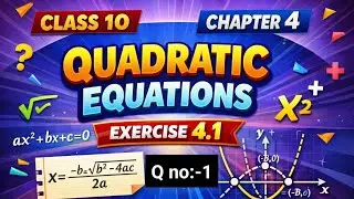 Qno:-1#Class:-10#chapter:-4# quadratic equations#exercise:-4.1#semester1#2025-26