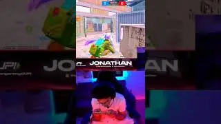 Jonathan vs Ninja Jod 😈 Ninja Pan Jonathan 😱 #jonathan #bgmi #viral