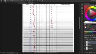 Exposure Sheet-Filling X-sheet#ExposureSheet#XSheet#AnimationTimeline#learnanimation #animationtools