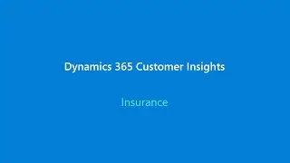 Dynamics 365 Customer Insights Power App Pocket Demo (Insurance)