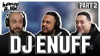 DJ Enuff on his relationship with Kanye West, starting the Heavy Hitters & NEVER playing Hit Em Up