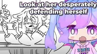 Hanakyo reacts to The Backwa Incident Animatic [Animated by Honey]