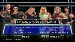 Undertaker vs Female Wrestlers All Legends Elimination Chamber Match in WWE Here Comes The Pain WWE