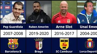 Every Premier League Manager Career Path