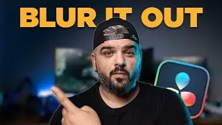 How to BLUR Your Background in Davinci Resolve 20