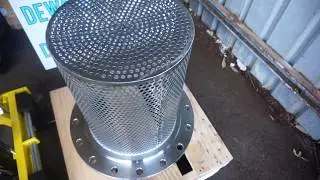 Flanged Suction Strainer DN400 ~ Underwater Strainer