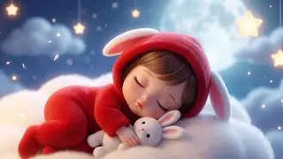 No Ads - Baby Sleep Music 🌙 | Music Box Lullaby - Soft White Noise (Cozy & Calm)