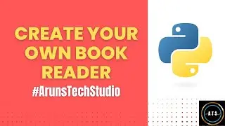 Create your own book reader using Python - Python#1