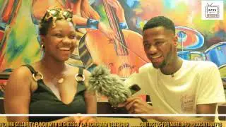 Trisha keyz hottest interview on celebrity punch with DJ cheesco on Richghana TV