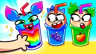 New 🌈 Rainbow Juice Song! 🍓🥭🍌 Healthy Food and Good Habits Songs 🌈by Chaka Kids Karaoke