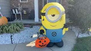 Walmart 2025 4.2 Foot Stuart Minion Inflatable - Unboxing, and Review