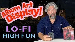 Lo-Fi Music Fun with the Tuneshine Lo Fi Album Art Display - SETUP & REVIEW