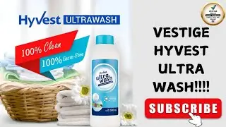 Vestige Ultra Wash | Hyvest Liquid Detergent With Pro- Enzyme Formula।|#clothes #vestige #care