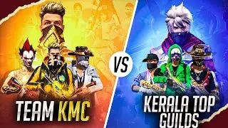 TEAM KMC VS KERALA TOP GUILDS WAR🔥🥵|FREE FIRE MALAYALAM LIVE|KMC JIPSCO IS LIVE|GUILD WAR WITH KMC💥😳