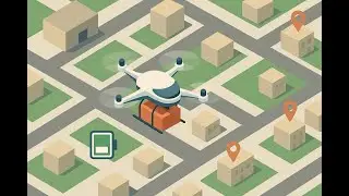 Drone Delivery System with Deep Q-Network Algorithm