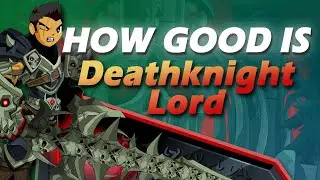 AQW by Alfonzka33: How Strong Is The DeathKnight lord class in PVP? Is it worth? + My new Home!