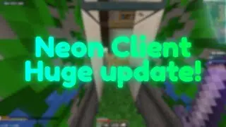 The NEW BEST Multiserver and Hypixel Client! Neon Client HUGE UPDATE!