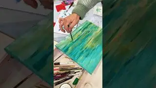 Affirmation Painting Workshop ✨ #abstractpainting #easypainting #paintingtechnique #craftingideas