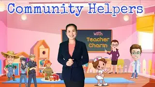 Community Helpers | Job or Occupation for Kids | Activity Game for kids with Teacher Charm