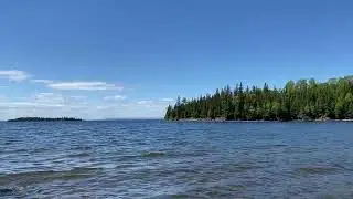 Glorious Views. Taking a Break on Isle Royale after getting A** Kicked on Greenstone Ridge Trail. 