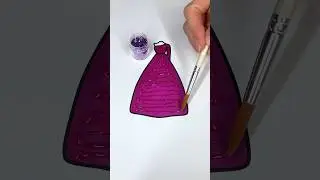 Purple Princess ✨💜👑 #glitter #glitterdress #colorfulcreativekids #princess #purple #color