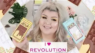 New I Heart Revolution Sprinkles & Creme Brulee Chocolate Palettes 🍫