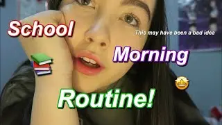 Messy School Morning Routine 2020!! ♡