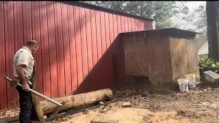 Solo Work with Massive Logs | A Day at the Red Barn