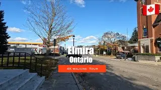 [4K]  Elmira Ontario Walking tour - Arthur Street South | #206