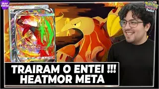 VERS&Atilde;O DEFINITIVA DE BLAZIKEN FT.HEATMOR RODANDO MUITO - POKEMON TCG POCKET